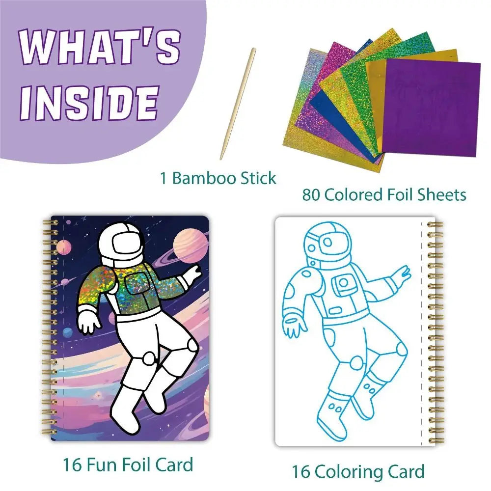 Paper Montessori Drawing Toy Montessori Art Learning Transfer Painting Toys Cartoon Animal Foil Arts DIY Stickers Drawing Book