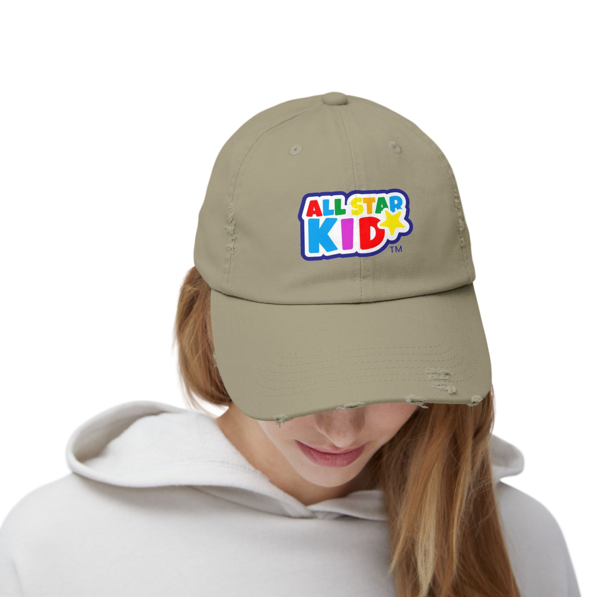 Unisex Distressed Cap