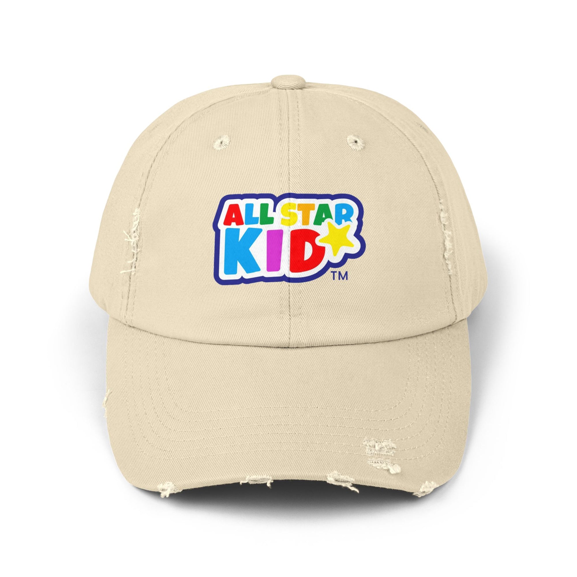 Unisex Distressed Cap